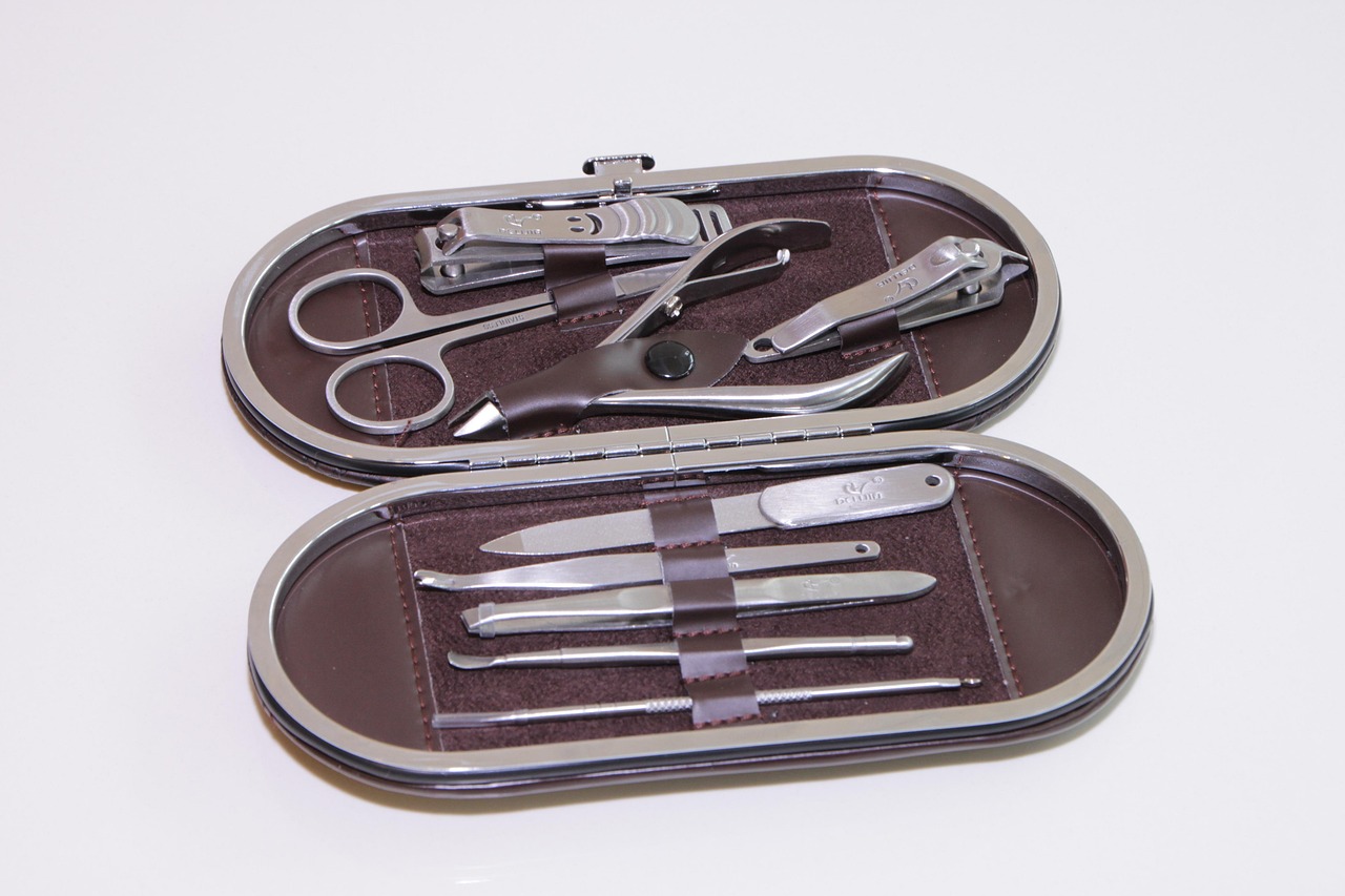 beauty, clipping, delijia, kit, manicure, nail, pedicure, stainless, steel, body care, editorial, tools, pedicure, pedicure, pedicure, pedicure, pedicure